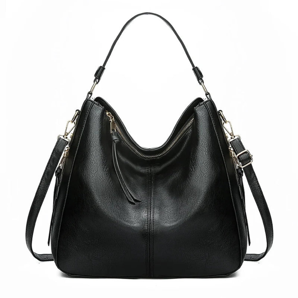 Bolsa Hobo de Couro PU Elegância Atemporal