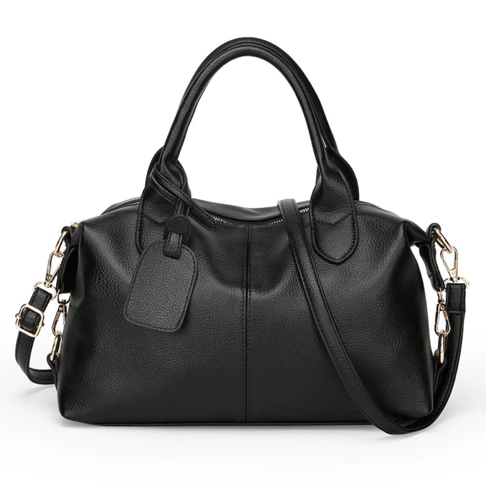 Bolsa de Ombro em Couro Macio - Elegância Casual