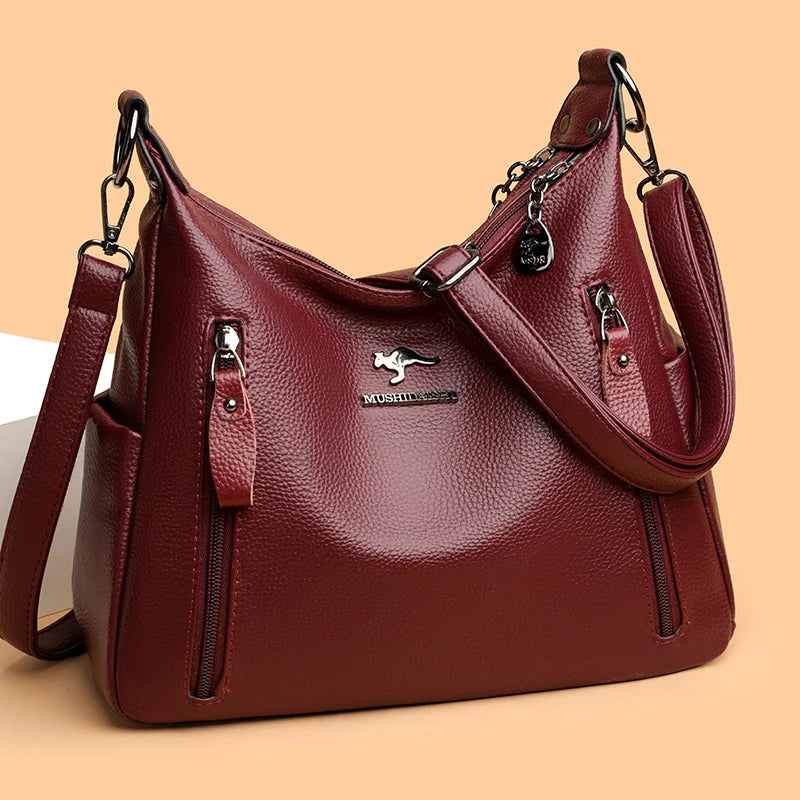 Mulheres crossbody saco de luxo designer oblíqua cruz bolsa ombro único grande capacidade bolsas retro fosco couro do plutônio hobos