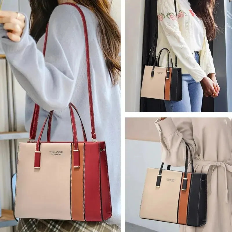 Bolsa de Retalhos Elegante com Alça Ajustável