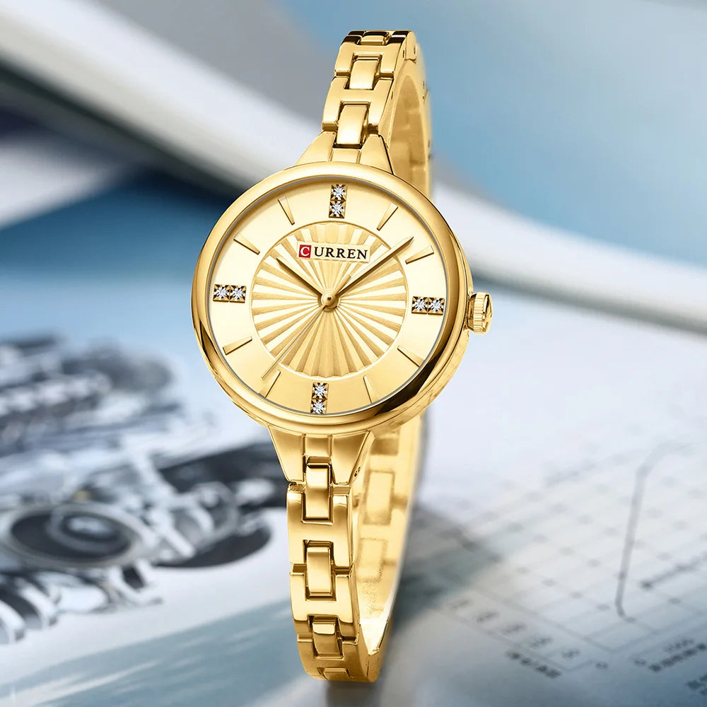 Relógio de Pulso Feminino Quartzo Curren