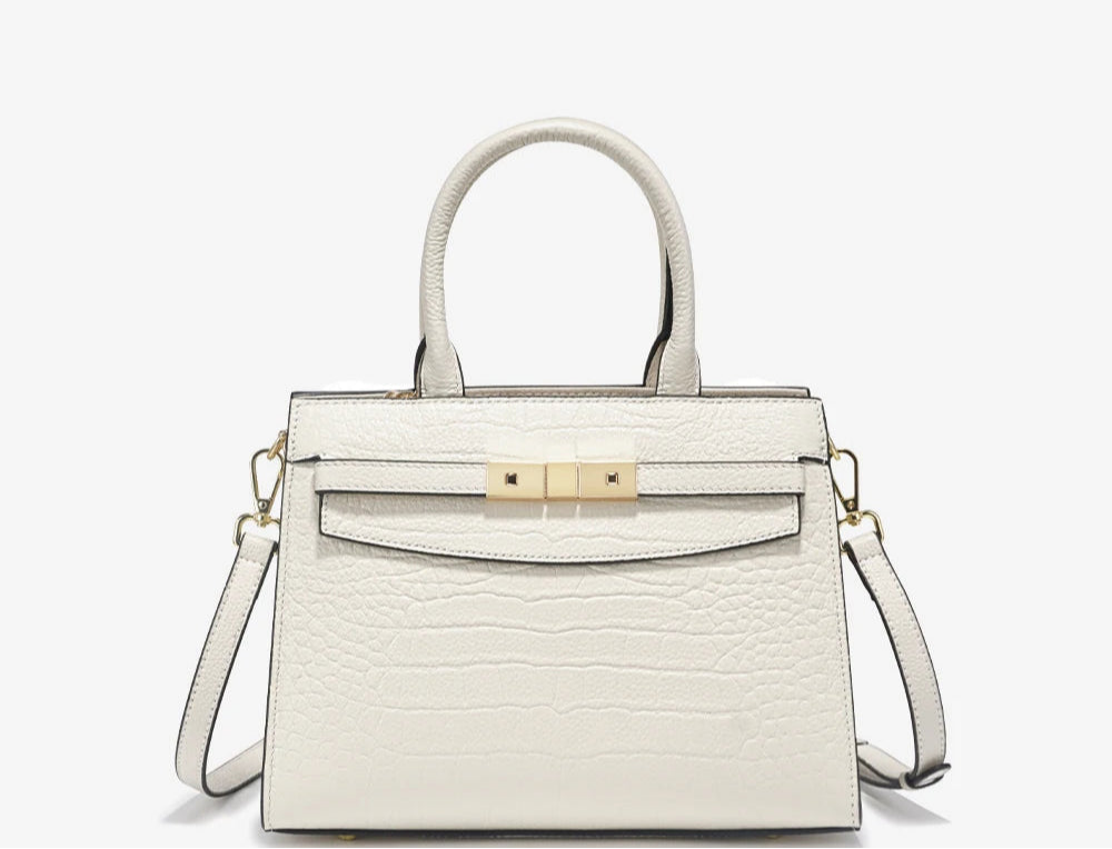 Bolsa de Couro Genuíno Zency - Elegância e Sofisticação