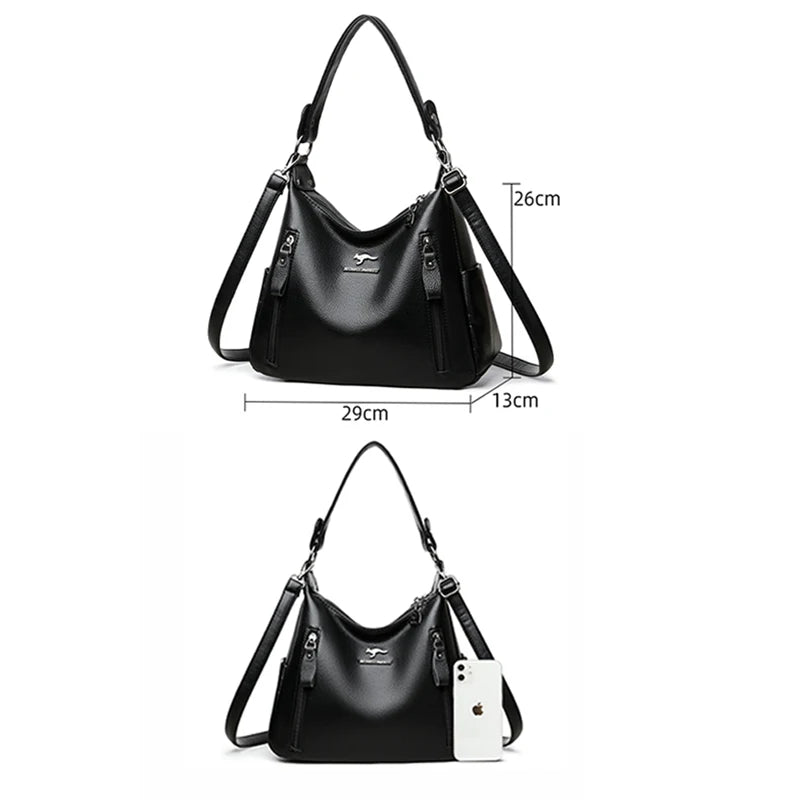 Mulheres crossbody saco de luxo designer oblíqua cruz bolsa ombro único grande capacidade bolsas retro fosco couro do plutônio hobos
