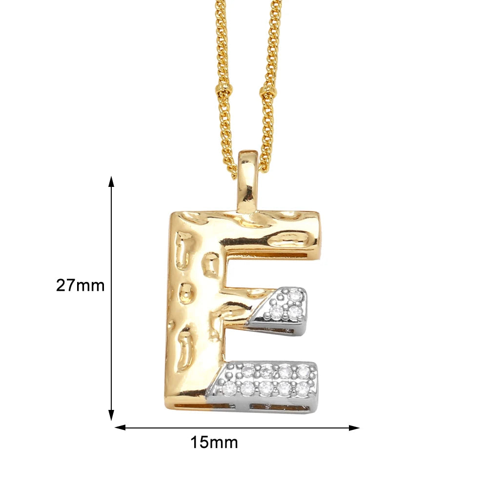 Colar Inicial Personalizado com Cristais FLOLA