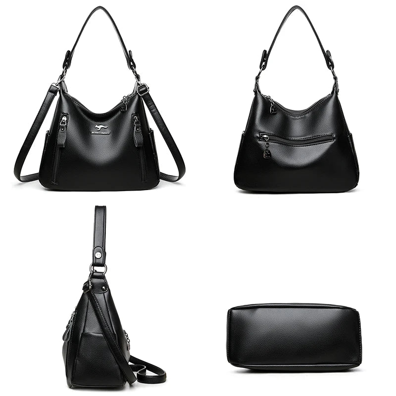 Mulheres crossbody saco de luxo designer oblíqua cruz bolsa ombro único grande capacidade bolsas retro fosco couro do plutônio hobos