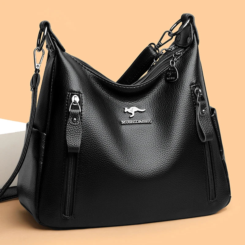 Mulheres crossbody saco de luxo designer oblíqua cruz bolsa ombro único grande capacidade bolsas retro fosco couro do plutônio hobos