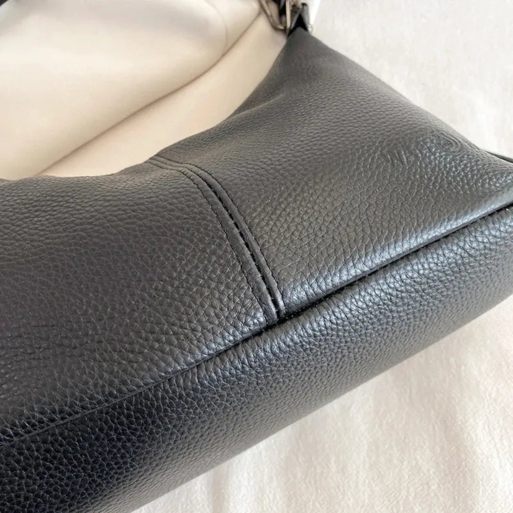 Bolsa de Luxo em Couro Genuíno com Borla para Mulheres