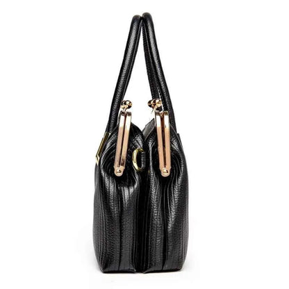 Bolsa Feminina Luxo Couro Transversal e Ombro