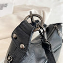 Bolsa de Luxo em Couro Legítimo com Borla para Mulheres