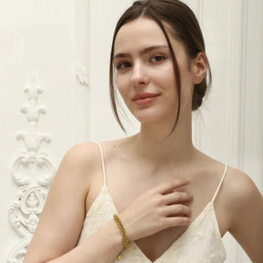 Pulseira de Aço Inoxidável Luxuosa Ebbelle