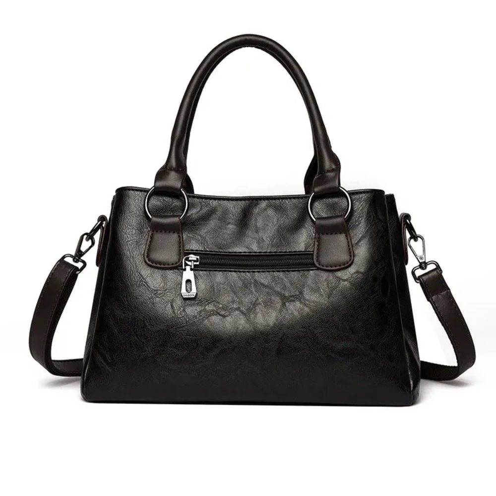 Bolsa de Couro Luxuosa Feminina - Alta Capacidade