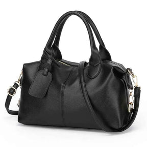 Bolsa de Ombro em Couro Macio - Elegância Casual