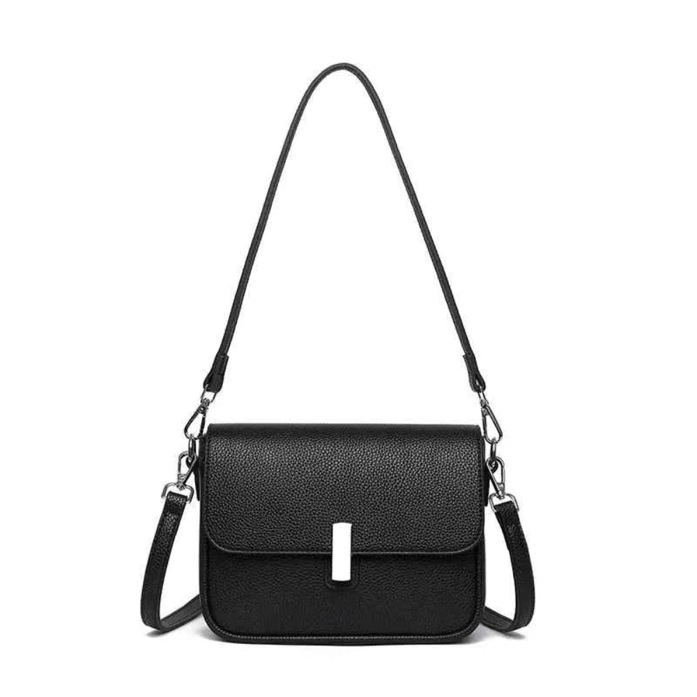 Bolsa Crossbody Luxo em Couro Legítimo para Mulheres