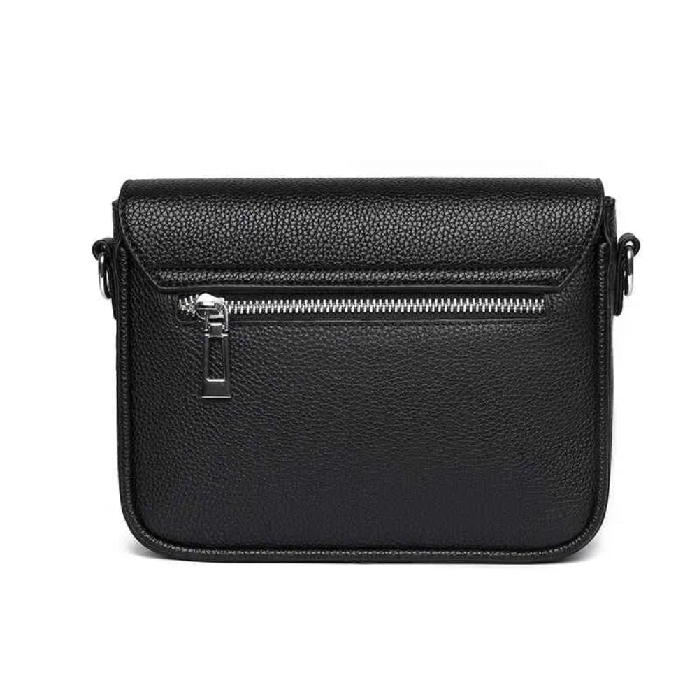 Bolsa Crossbody Luxo em Couro Legítimo para Mulheres