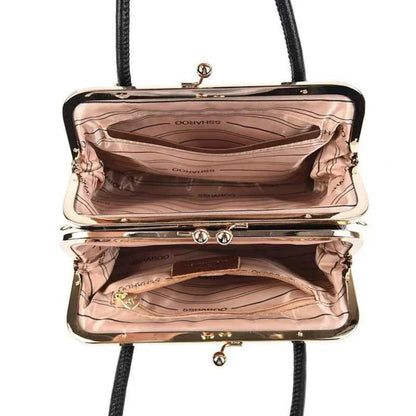 Bolsa Feminina Luxo Couro Transversal e Ombro
