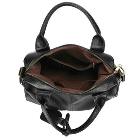 Bolsa de Ombro em Couro Macio - Elegância Casual