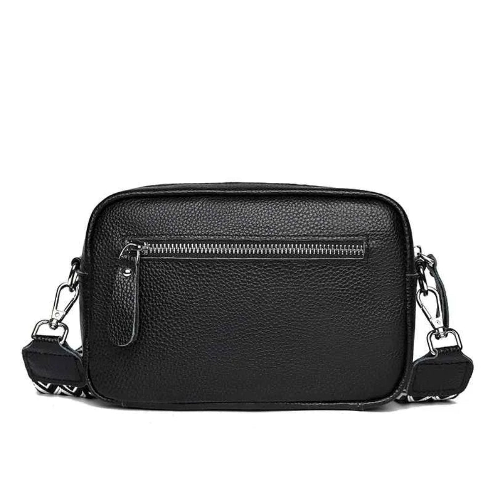 Elegante Bolsa Crossbody de Couro Legítimo para Mulheres