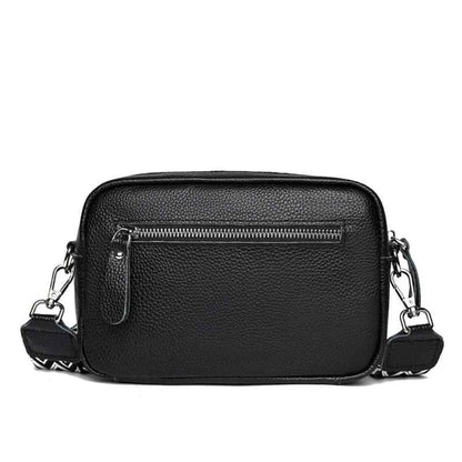 Elegante Bolsa Crossbody de Couro Legítimo para Mulheres