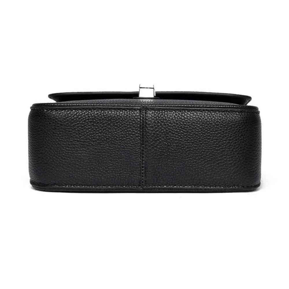 Bolsa Crossbody Luxo em Couro Genuíno para Mulheres