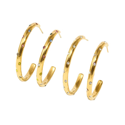 Brincos Verão Banhado a Ouro