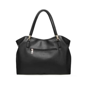 Bolsa Feminina de Luxo em Couro PU com Alça Superior