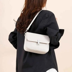 Bolsa Crossbody Luxo em Couro Genuíno para Mulheres