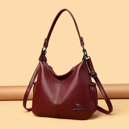 Bolsa de Couro Macio para Mulheres - Design Elegante