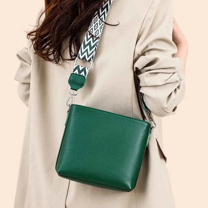 Bolsa Crossbody de Couro Legítimo - Luxo e Versatilidade