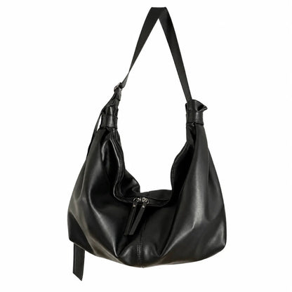 Bolsa Hobo de Couro Plutônio Luxo para Mulheres