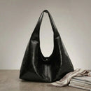 Bolsa Hobo de Couro Plutônio Elegante + Brinde Exclusivo