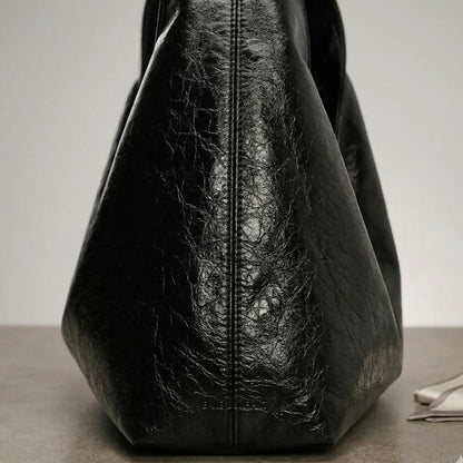 Bolsa Hobo de Couro Plutônio Elegante + Brinde Exclusivo
