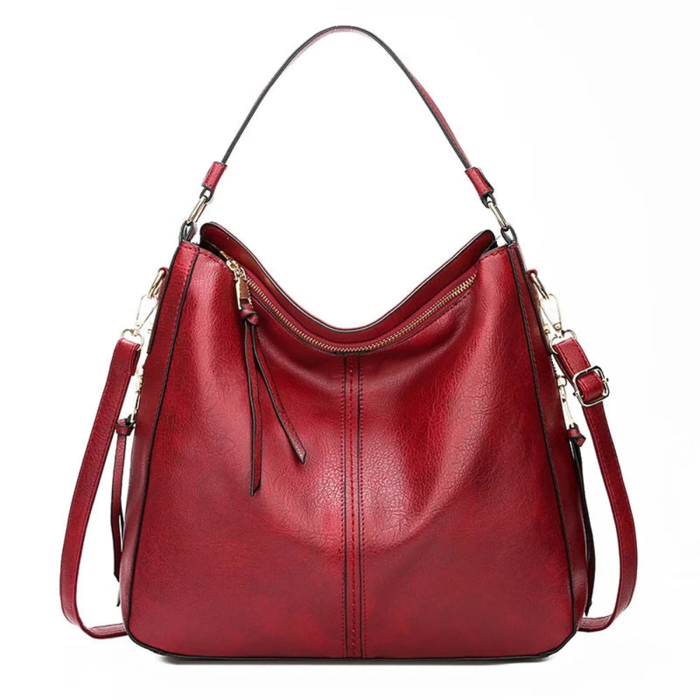 Bolsa Hobo de Couro PU Elegância Atemporal