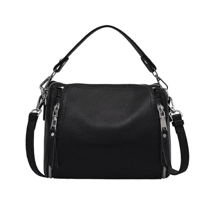 Bolsa Crossbody de Couro Legítimo Feminina de Luxo