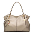 Bolsa Feminina de Luxo em Couro PU com Alça Superior