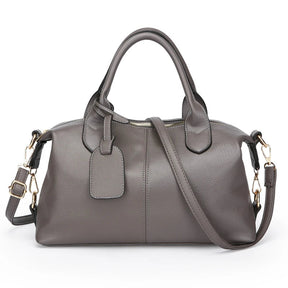 Bolsa de Ombro em Couro Macio - Elegância Casual