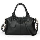 Bolsa de Ombro em Couro Macio - Elegância Casual