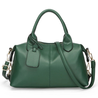 Bolsa de Ombro em Couro Macio - Elegância Casual