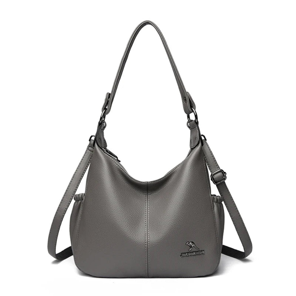 Bolsa de Couro Macio para Mulheres - Design Elegante