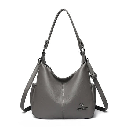 Bolsa de Couro Macio para Mulheres - Design Elegante