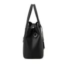 Elegante Bolsa de Couro Plutônio Feminina