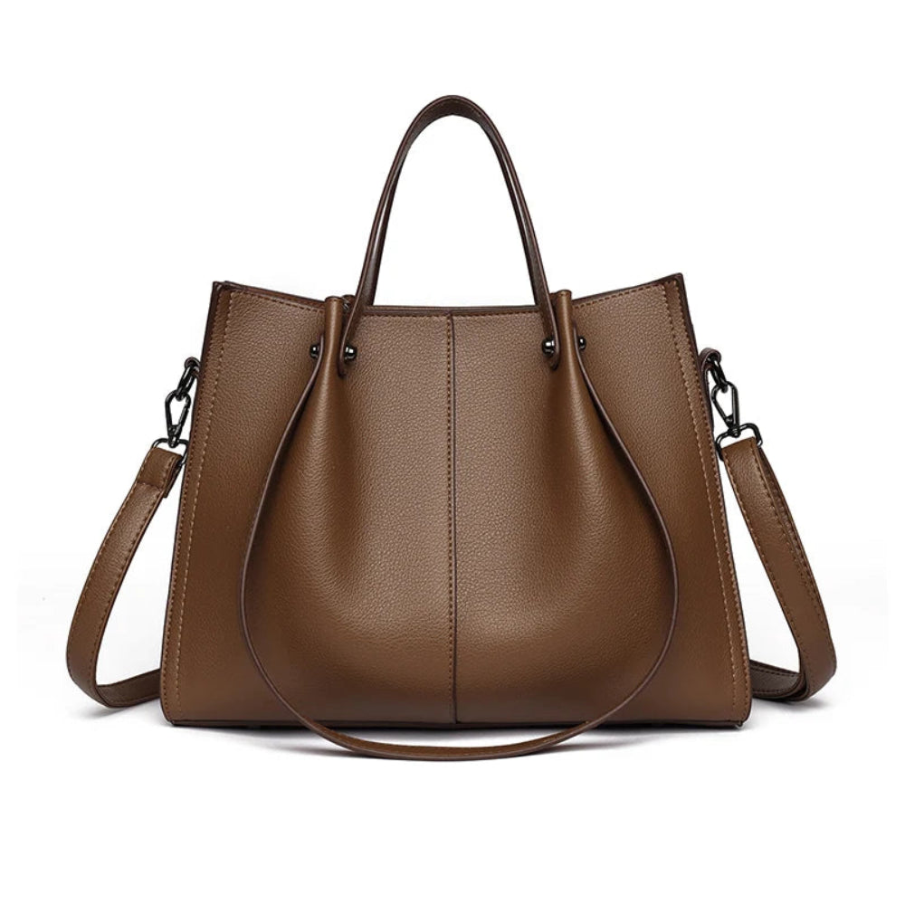 Bolsa de Ombro Luxuosa em Couro de Alta Qualidade