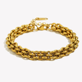 Ebbelle Pulseira de corrente de lanterna criativa de alta qualidade em aço inoxidável à prova d'água joias de mão da moda feminina
