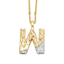 Colar Inicial Personalizado com Cristais FLOLA