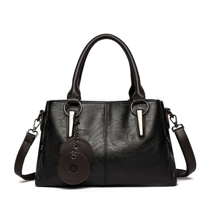 Bolsa de Couro Luxuosa Feminina - Alta Capacidade