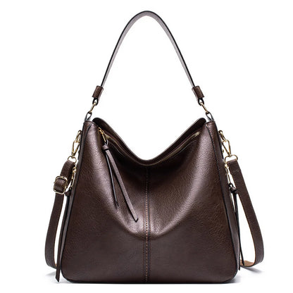Bolsa Hobo de Couro PU Elegância Atemporal
