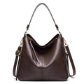 Bolsa Hobo de Couro PU Elegância Atemporal