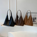 Leftside design de moda bolsa de ombro de couro para as mulheres 2023 tendência feminina simples grande axilas hobo bolsa bolsas e bolsas