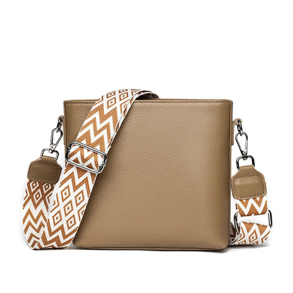 Bolsa Crossbody de couro para mulheres, alta qualidade, sacolas, luxo, couro genuíno, bolsa de ombro feminina, bolsas femininas, Messenger Sac, moda