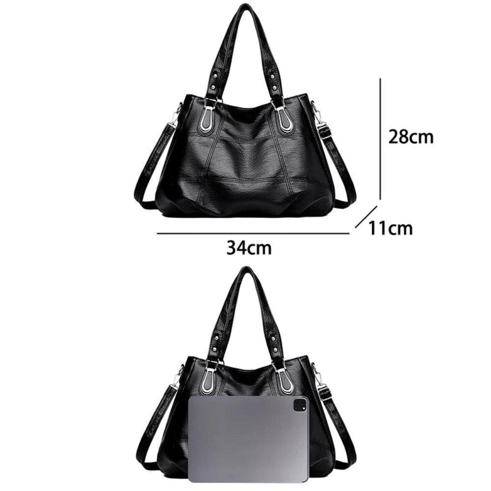 Sacola de grande capacidade para mulheres, bolsa retrô da moda, marca famosa, designer de luxo, shopping sac para meninas, nova moda, 2024