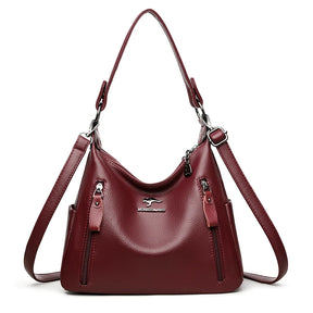 Mulheres crossbody saco de luxo designer oblíqua cruz bolsa ombro único grande capacidade bolsas retro fosco couro do plutônio hobos